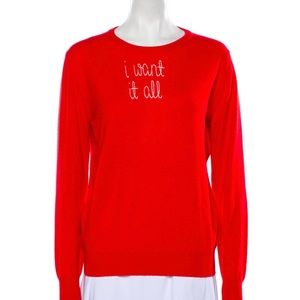 Lingua Franca Cashmere Sweater